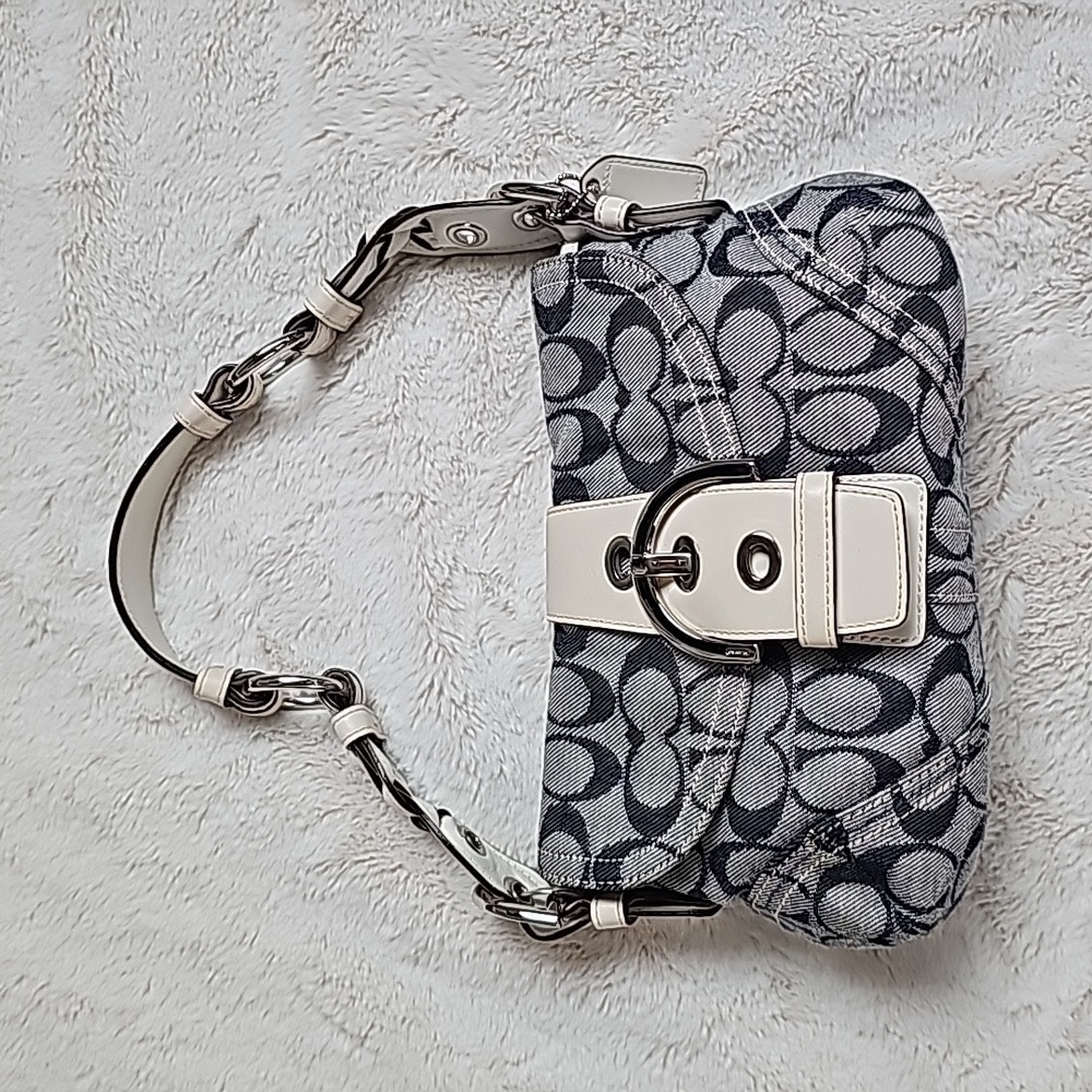 Coach y2k Soho denim shoulder bag